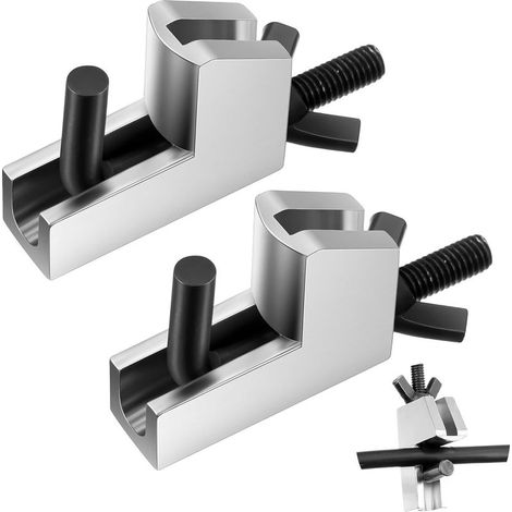 Bremsleitungsschelle, 2-teiliges Schlauchschellen-Set, Bremsleitungsschelle aus Metall, geeignet für flexible Schläuche, Kraftstoffleitungen, Gasleitungen, Bremsleitungen und Kühlerschläuche. (1/5)