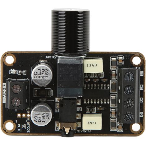 PAM8406 Digitale Leistungsverstärkerplatine DIY Kleiner Lautsprecher 5W+5W Zweikanal-Stereo-Klasse-D-5V-Leistungsverstärkermodul (1/5)