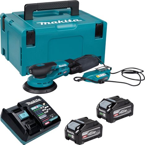 Makita BO 002 CGZ Lijadora rotorbital sin cable 40 V máx. 150 mm 5,0 mm carrera Sin escobillas Solo - sin batería, sin cargador (1/5)