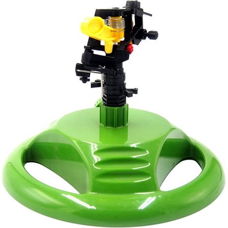 Pulsierender, rotierender Sprinkler auf einem Sockel (1/2)