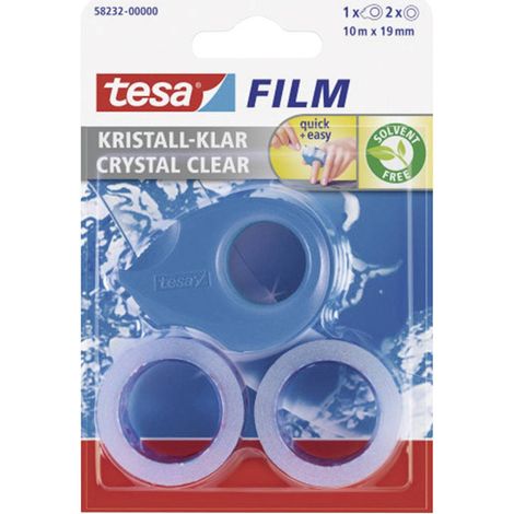 tesa Dispenser per nastro adesivo 58232-00 Blu, Rosa, Bianco (1/2)