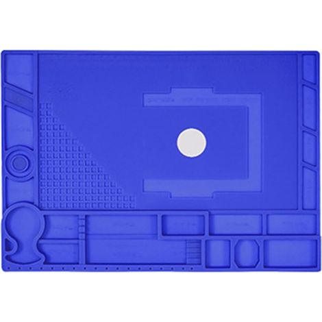 Tapis de soudure antidérapant en silicone pour assemblage de circuits imprimés avec couverture résistante à la chaleur (1/5)