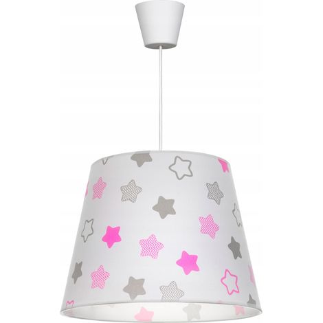 LAMPADA DA SOFFITTO LAMPADARIO A SOSPENSIONE PARALUME PER CAMERETTA PER BAMBINI