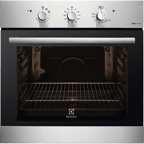 Electrolux F13GX Forno A gas. Dimensione del forno: Media, Tipo di forno: Forno a gas naturale, Capacità interna forno totale: 69 L. Posizionamento dell'apparecchio: Da incasso, Colore del prodotto... (1/3)