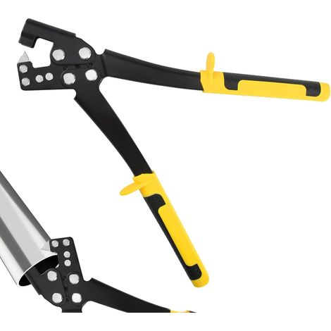 1 Pince à sertir 31 cm, Acier chrome-vanadium, Poignée ergonomique, Outil fixation, Plafond Maison Entrepôt (1/5)