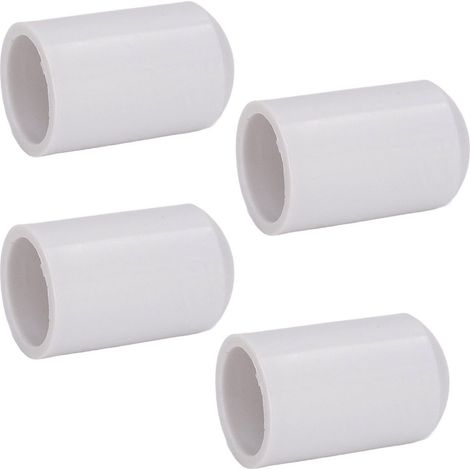 100 embouts de tige étanches en plastique technique pour système de clôture électronique, blancs, 12,5 mm / 0,49 po (1/5)