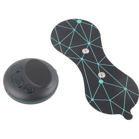 Mini masseur cervical électrique chauffant, 9 modes, 19 niveaux, favorise la circulation, soulage la fatigue, autocollant de massage pour la nuque (1/5)