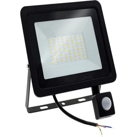 1 LED-Strahler – 3000 K (warmweiß) 30 W – schwarzes Gehäuse (1/5)
