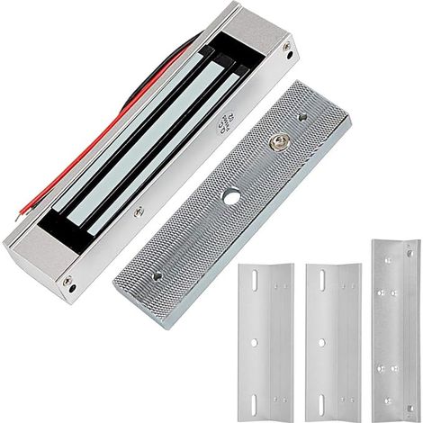 Lock 12V DC with ZL Bracket Electric Lock for Wood Metal Glass Doors Home Security. (1/3)