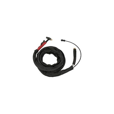 Torche de soudage TIG refroidie par air M16 pour poste à souder QQ150, kit d'électrodes M16 avec protection de 3,7 m (12 pi) (1/5)