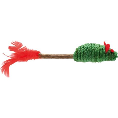 Set 2 pezzi Gioco Gatto Xmas Euphoria Mouse 12cm Sogas.