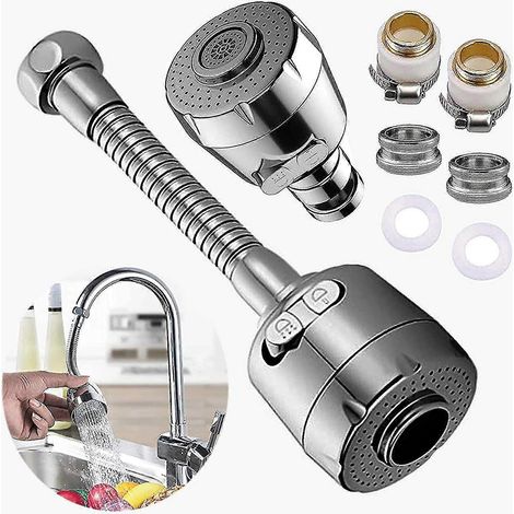 Brauseaufsatz für Küchenarmaturen, 360° beweglicher Brausekopf