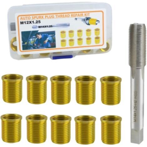 Kit de Réparation de Filetage Boule D'Allumage Kit de Réparation de Filetage Kit de de Filetage M12X 1.25 (1/5)