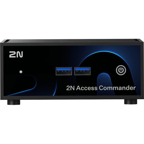 2N Access Commander Box 2.0 sistema di sicurezza e controllo Nero