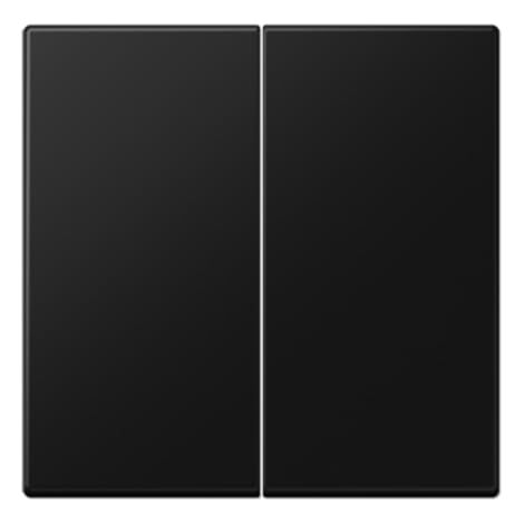 Interrupteur Jung LS995SWM double noir mat design moderne