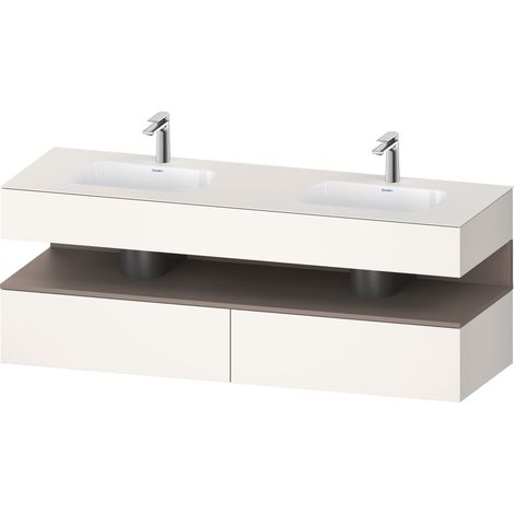 Duravit Collection One lavabo à encastrer avec meuble sous-vasque (1/2)