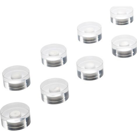 magnetoplan Magnet Design 1680020 20mm Acryl 8 St./Pack (1/4)