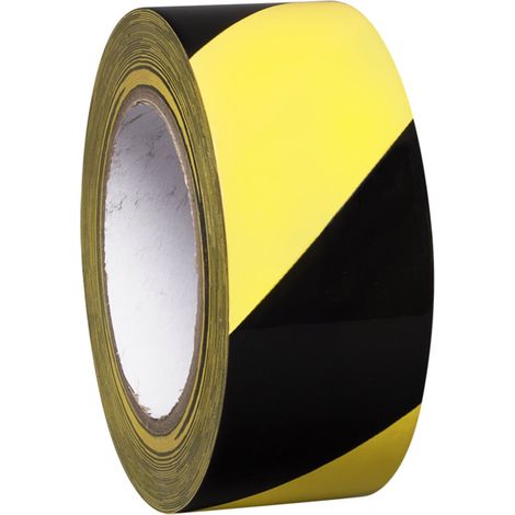 Moravia Bodenmarkierungsband PROline-tape gelb/schwarz selbstklebend 50 mm x 33 m (1/2)