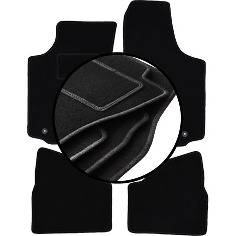 Komplettset Veloursmatten für: Opel Corsa C Fließheck (2000-2006)