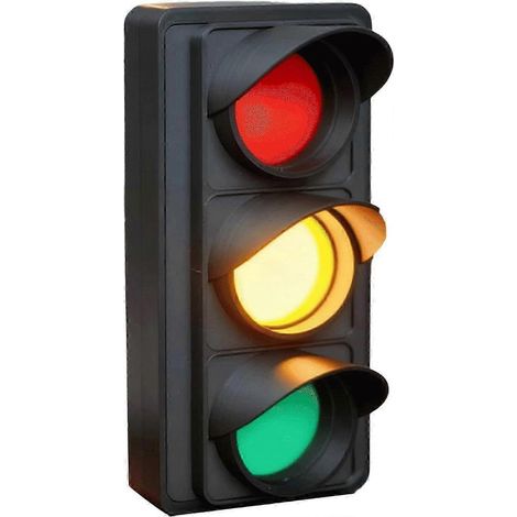 Voyant lumineux de signalisation sociale - Indicateur d'humeur et de statut rouge/jaune/vert, lampe de bureau LED « Ne pas déranger » alimentée par USB, compatible avec Meeti (1/5)
