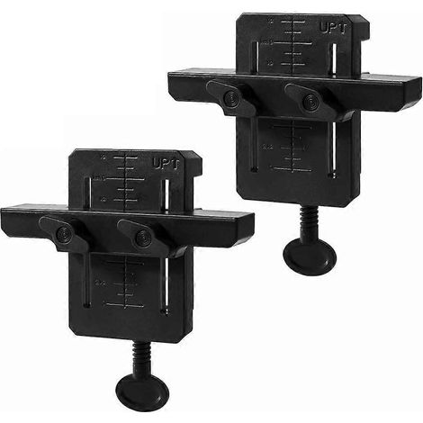Pince de fixation pour cadre d'armoire basse, armoire multifonctionnelle, 2 pièces -- (1/5)