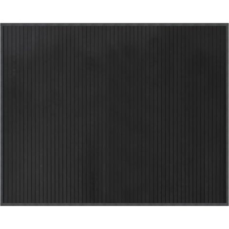 Tapis de sol,Tapis rectangulaire gris 80x100 cm bambou CFW827010 (1/5)