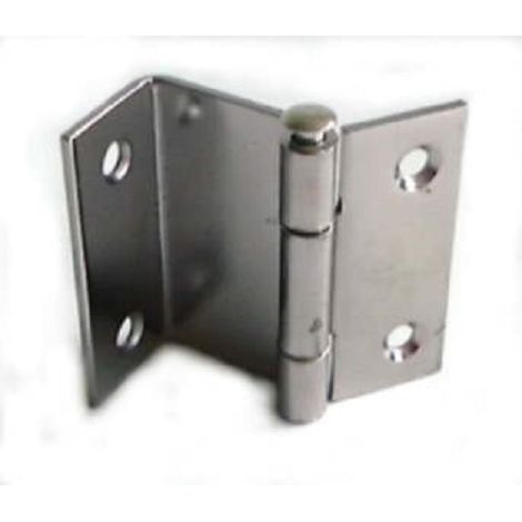 Charnière universelle profil coudée à goupille dimension 40x17x21mm – 215378