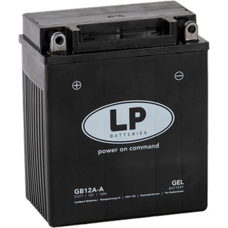 Batterie gel Landport GB12A-A 12V 12AH pour motos et scooters (1/3)