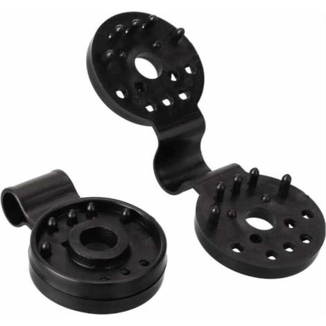 Lot de 15 clips de suspension pour filet d'ombrage de jardinage, clips de toile d'ombrage pour serre, accessoire de jardin à illets instantanés pour parasol agricole, clip de toile d'ombrage de serre (1/5)