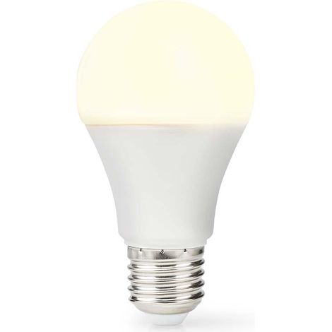 Nedis Bombilla LED E27 Blanco cálido 8,5 W 2700 K