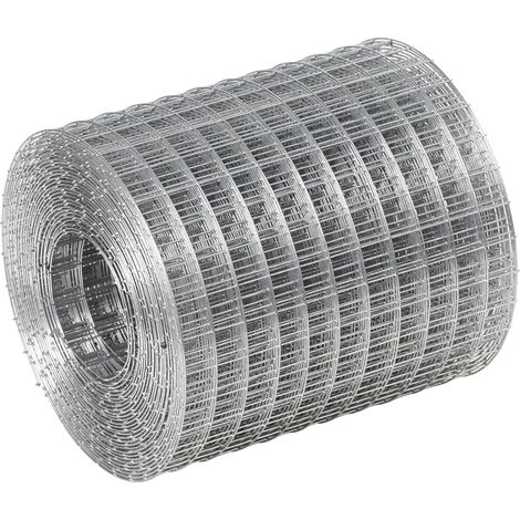 Grillage métallique, treillis métallique pour rongeurs 10 cm x 6 m à mailles fines, grillage pour volière galvanisé, treillis métallique pour combler les lacunes, bloquer les souris et pour jardin