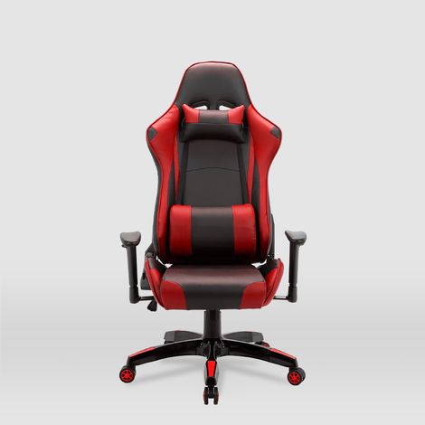 Silla de Oficina Ergonómica Peñiscola en Giratoria Asiento Acolchado Altura Regulable Negro LA SILLA ESPAÑOLA (1/4)