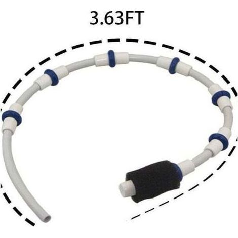 5 pièces tuyau de balayage pour nettoyeur de piscine, en caoutchouc flexible, embout compatible B5, accessoire de remplacement pour nettoyage automatique de piscine (1/3)