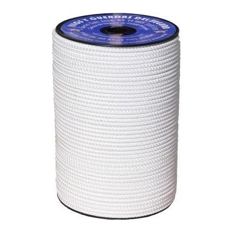 Cuerda Trenzada 05Mm Polietileno Blanco Hyc 200 Mt