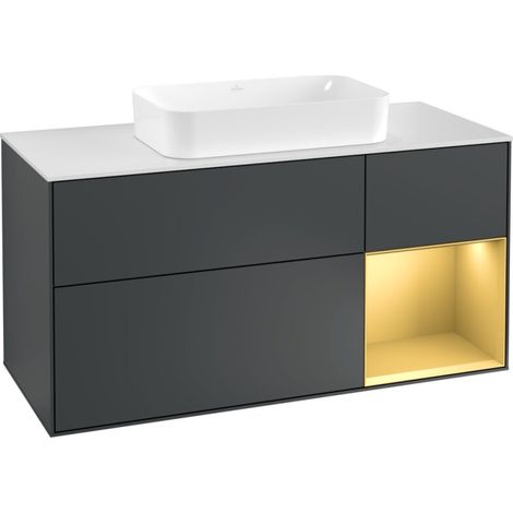 Villeroy & Boch F301HFHG Meuble sous-lavabo Finion F30