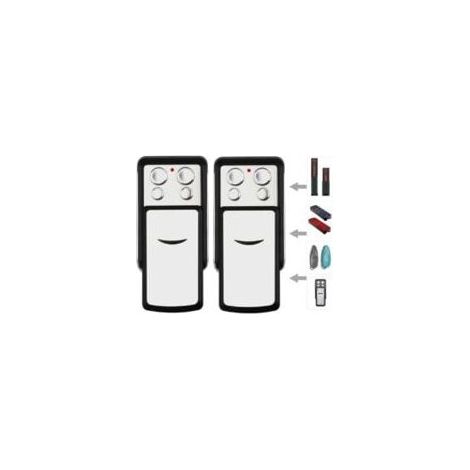 Télécommande de garage Sdre-4031 868 MHz compatible avec les télécommandes Sommer 868 MHz 4020 4026 TX03-868-4 4021 4025 4011 4031 4035 à code tournant (Smile-2PACK) (1/4)