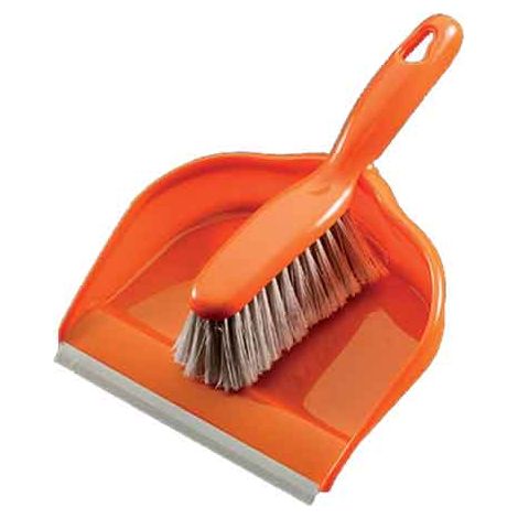 PELLE À POUSSIÈRE AVEC BROSSE