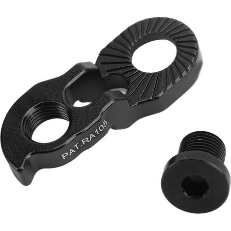 Prolongateur de dérailleur vélo en aluminium pour cassette 40-52T, compatible VTT et VTC, couleur noire (1/5)