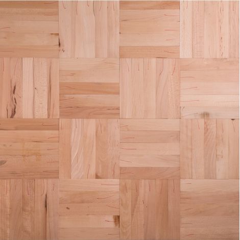 Naturasol – Planchette parquet massif hêtre brut 50x250mm – Épaisseur 10mm – Pose collée – Grade déclassé avec noeuds