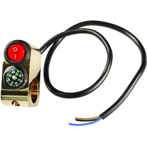 Poignées de commutation pratiques pour moto, interrupteurs de guidon faciles à utiliser, accessoires de motocyclette compatibles avec différents modèles. (1/4)