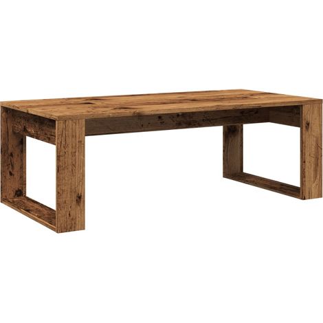 Maison Exclusive - Table basse vieux bois 102x50x35 cm bois d'ingénierie