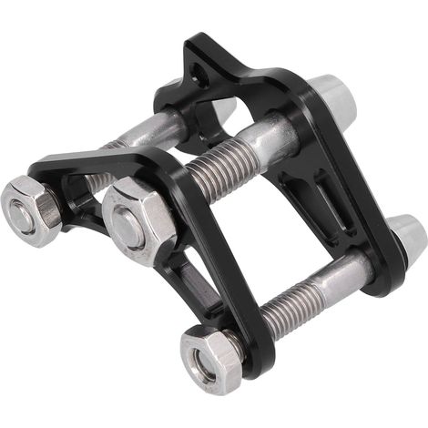 Motorrad-Stoßdämpfer-Höhenreduzierung 20-30 mm (0,8-1,2 Zoll) für mehr Komfort, kompatibel mit Piaggio Vespa Sprint 150 und Primavera 150, Schwarz (1/5)