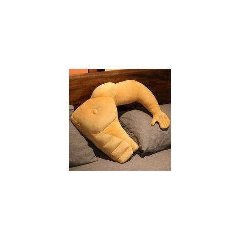Coussin Boyfriend créatif et extraordinaire Oreiller en forme de l'homme musclé Oreiller de bras Oreiller de petit ami Cadeau d'anniversaire Cadeau main gauche,30X45cm (1/3)