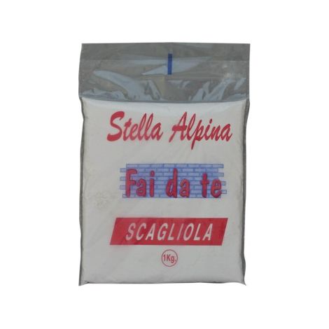scagliola 1 kg gesso alabastrino rasante in polvere self service edilizia