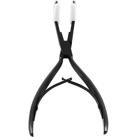1 pièces gamme professionnelle avec tondeuses à cheveux Film en inoxydable de cheveux multifonctions,tondeuses à revers tondeuses à aiguilles outil d'extensions outil d'extension de cheveux (1/5)