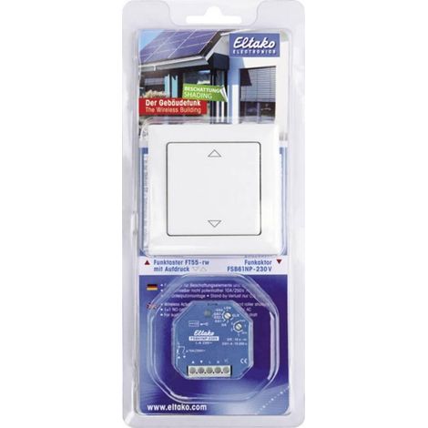 Eltako BPB55 Kit mando persianas enrollables blanco puro