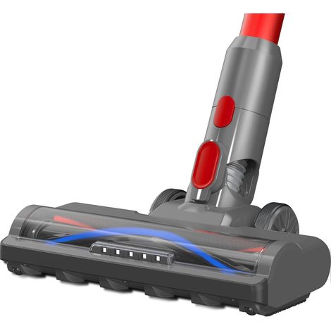 Brosse Compatible avec Dyson Aspirateur V7, V8, V10, V11, V15 Tête de brosse de nettoyage électrique avec lumière frontale Pour sols durs et moquettes à poils courts. (1/5)