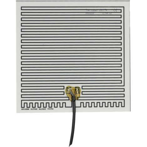 Thermo TECH Poliestere Lamina riscaldante 230 V 7 W (L x L) 210 mm x 205 mm
