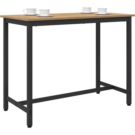 table Chêne artisanal 100 x 50 x 76,5 cm