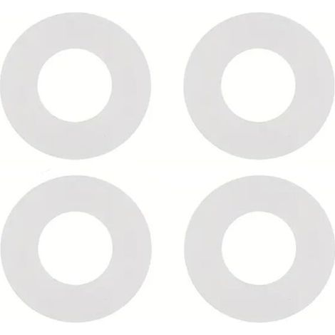 Lot de 4 joints d'étanchéité en silicone pour chasse d'eau WC suspendu (1/5)